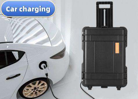 Outdoor Emergency Standby Mobile Power Solar Generator 7000W Power Station