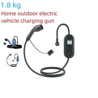 Quality 1.8kg Dust Proof Home Ev Charging Station Portable LCD Indicator Light for sale