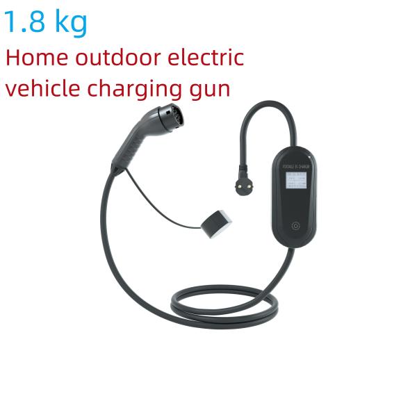 Quality MSDS UN38.3 Home Charging Point Household Portable Electric Car Charger With Cable for sale