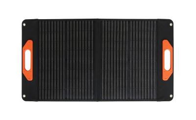 China Lightweight 60W Foldable Solar Panel UN38.3 Foldable Solar Mobile Charger for sale
