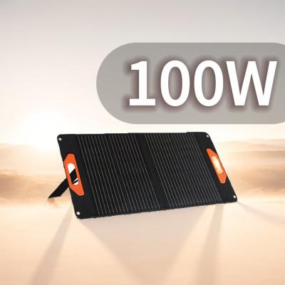 China DC Output 19V/5.3A 100W Foldable Solar Panel for Outdoor Activities for sale
