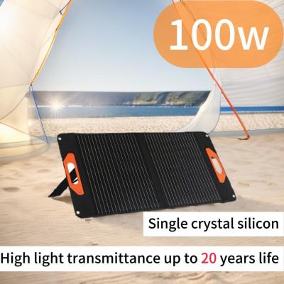 China 22.8% Conversion Mono Silicon Solar Panels 100wp Monocrystalline Module for sale