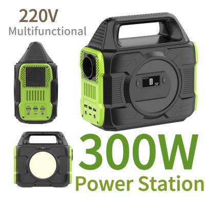 China Power Solar Power Stations S3 300W Portable Energy Storage Power Supply for Outdoor for sale