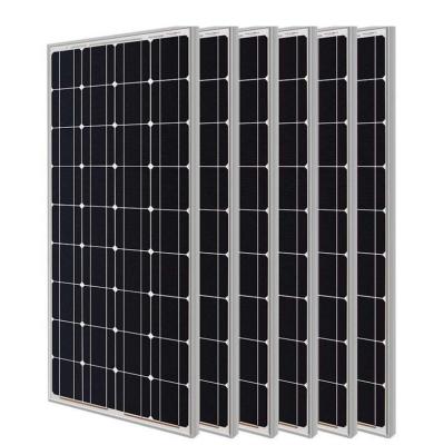 China Modulo fotovoltaico de silicio monocristalino de 100 W 280 W con marco de aluminio, sin mantenimiento durante 25 años en venta