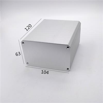 China 104*63*120mm Custom Extruded Aluminum Instrument Enclosure For Electrical for sale