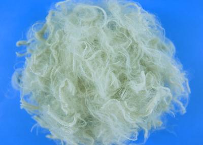 China 3D*36MM Beige Polyester Staple Fibre Flame Retardant With AA Grade for sale