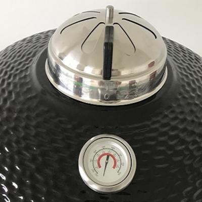 China Egg Ceramic 24 Inch Kamado Grill With Stainless Steel Accessories for sale