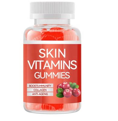 China Customized Adult Vegan Biotin Gummies Vitamins For Hair Nails Skin for sale