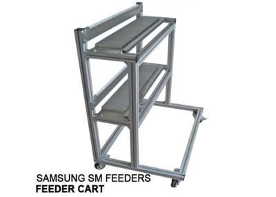 China Bens (2) duas camadas, 50 SÉRIES da manutenção programada de Samsung dos entalhes do alimentador com o carro do alimentador da CAIXA para unidades componentes do alimentador de Samsung à venda