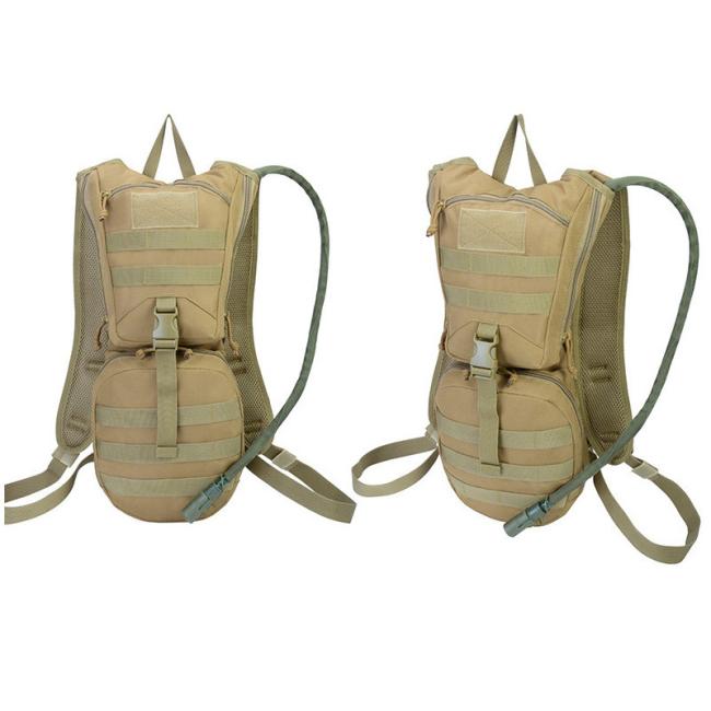 Back view showing breathable mesh panel and adjustable strap system