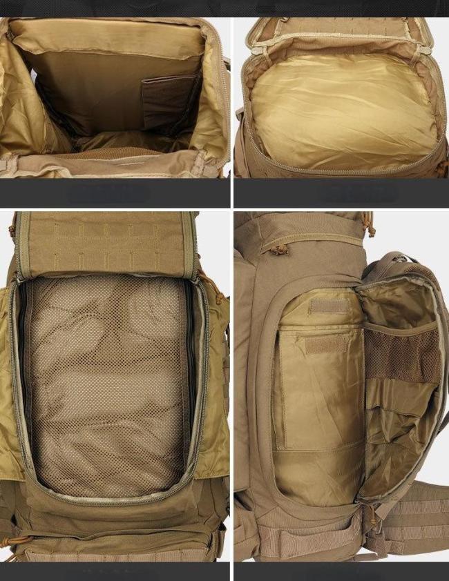 Back view showing padded shoulder straps and back panel
