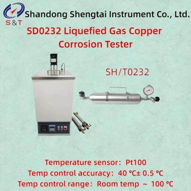 Liquefied Gas Copper Corrosion Tester SH/T0232 Double Hole PID Automatic Adjustment 0