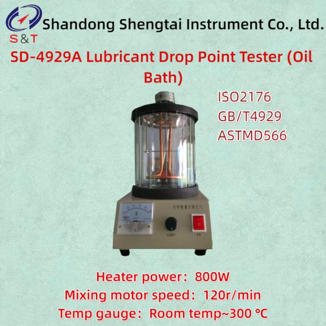 Lubricant Drop Point Tester ASTMD566 Double Hole Drip Hole Ø28mm Oil Bath 0