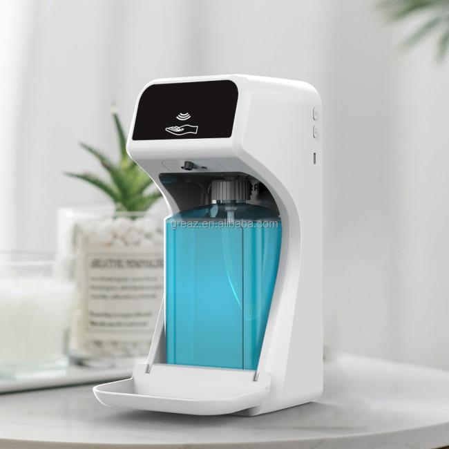 China Hot-selling F12 Automatic 1000ml Hand Free Soap Dispenser Battery Operated