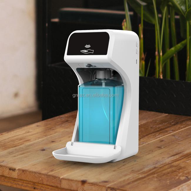 China Hot-selling F12 Automatic 1000ml Hand Free Soap Dispenser Battery Operated