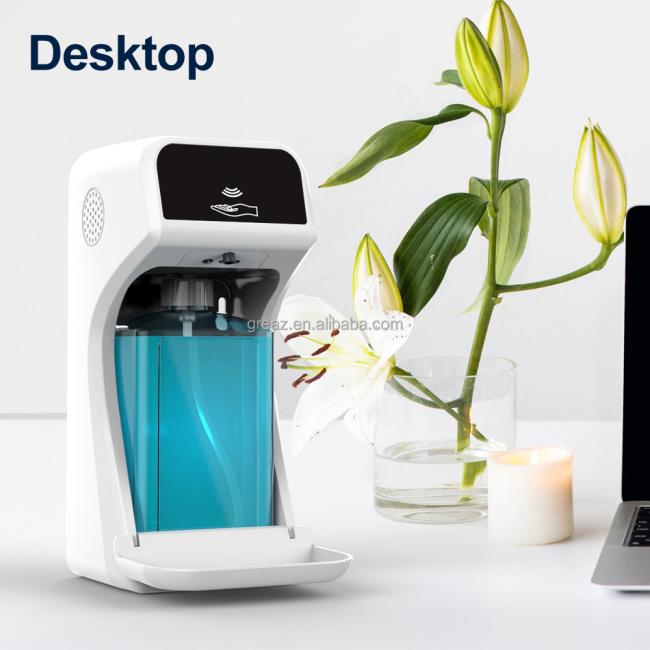 China Hot-selling F12 Automatic 1000ml Hand Free Soap Dispenser Battery Operated