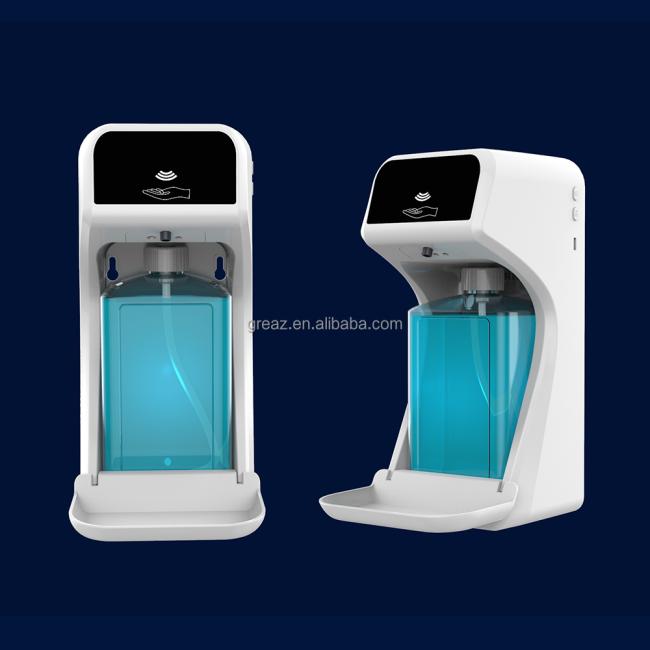 China Hot-selling F12 Automatic 1000ml Hand Free Soap Dispenser Battery Operated