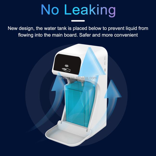 F12 Touchless Hand Sanitizer Automatic Dispenser with Gel, Foam Spray Nozzles