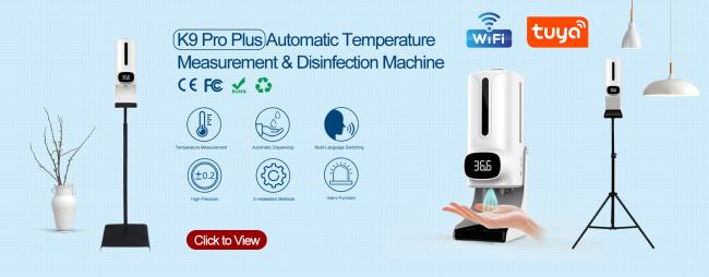 K9 Pro Plus Automatic Liquid Soap Dispenser with Temperature Measurement
