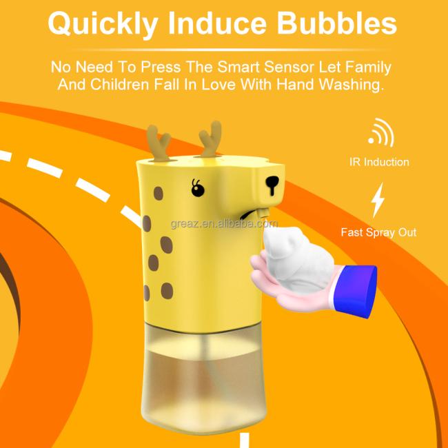China Hot-selling Desktop Automatic Touchless Hand Sanitizer Soap Dispenser