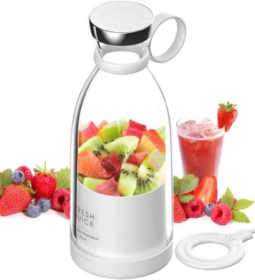 China Best Household Food Processor Fruit Smoothie Blender Mixer, Usb Rechargeable Personal Mini Bottle Portable Blender and Juicers for sale