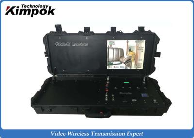 China 17Inch receptor video Digital del monitor COFDM para la estación base del control de tierra en venta