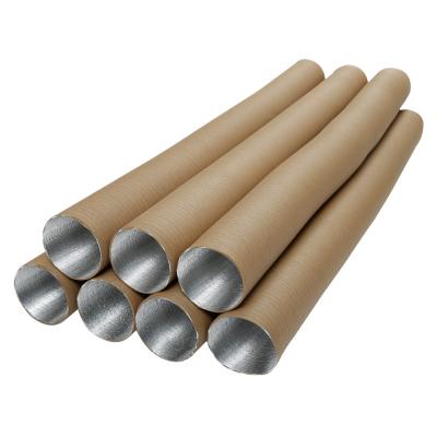 China 60mm 90mm  Diameter 1 Meter Brown Ducting Pipe For JP Air heaters 2-5Kw for sale