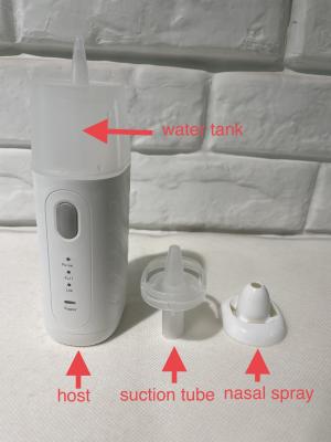 China Portable Aerosol Nasal Irrigation System With 3 Pressures 15ml USB For Sinus Relief à venda