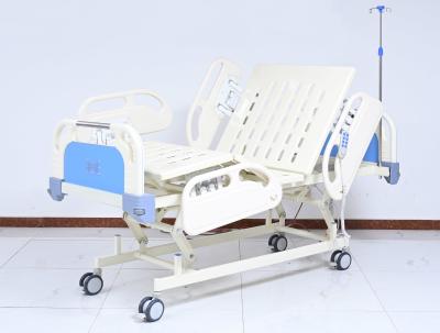 China Electric Hospital Nursing Bed 3 Function ABS Headboard Endboard 200KG Load for sale