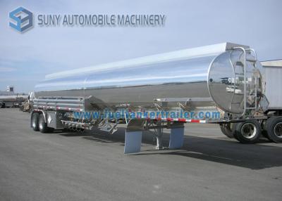 China High Capacity DOT Ellipse Two Axle Oil Tank Trailer 35000L Without Painting for sale
