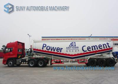 China Professional 12 Wheels Dry Bulk Tanker Trailer Tri - Axle V Shape for sale