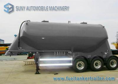 China 3 Axle Conoid Dry Bulk Tanker Trailer 32 Cubic Meter High Performance for sale