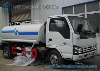 China ISUZU Sanitation Truck 4 X 2 2 Axles 4 m3 - 5 m3 130 hp Self-sucking centrifugal pump for sale