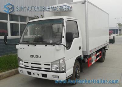 China 3 T ~ 5 T ISUZU 100p Refrigerator Van Truck ISUZU Engine 72 kw / 98 hp for sale