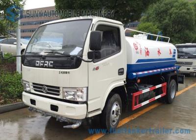 China 6 Wheels 6000L Water Transport Truck / Water Truck Trailer 95hp 4X2 Left Hand Drive for sale