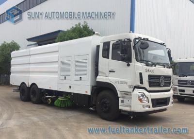China 18000L Road Sweeper Truck Dongfeng Kinland Dust Suction Dry / Wet Road Sweeper Vacuum Truck for sale