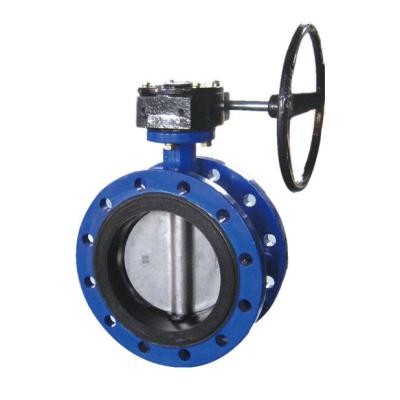 China Small Water Butterfly Valve Butterfly Control Valve Nylon Coated Cast Iron for sale