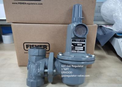 China Entrada modelo de Fisher Gas Regulator 627 dútiles Pressure Gas Regulator 250PSI do ferro à venda