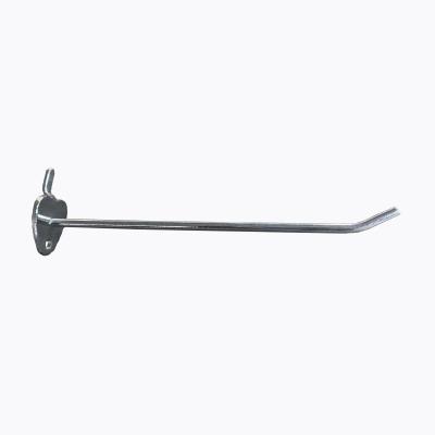 China Pegboard Locking Security Display Hook Hole Spacing Steel Hooks for Supermarket Display for sale