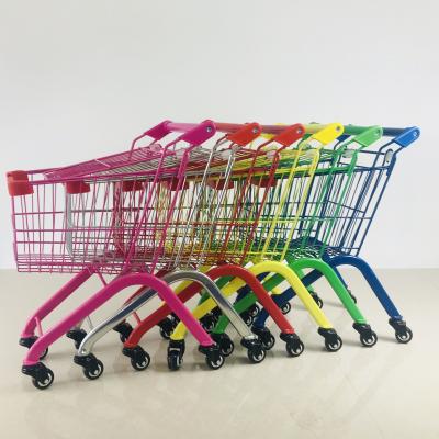 China 20 Litres Cute Plastic Kids Shopping Cart Children Shopping Trolley for sale
