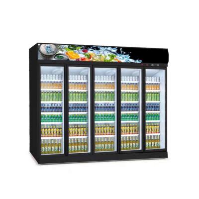 China Multideck Open Commercial Beverage Refrigerator 2-8℃ Temperature for sale