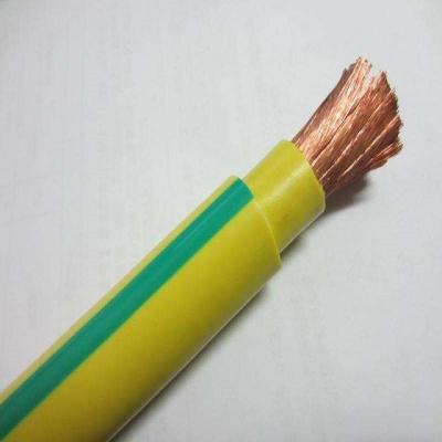 China E312831 UL & CE Certified ROHS PVC Double Insulation  2AWG 600V UL1284 105℃ Electrical Wire in Yellow/green color for sale
