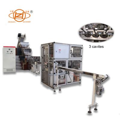 China 1000kg/Hr Toilet Soap Production Line , Small Scale Bath Soap Making Machine for sale
