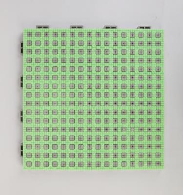 China Healthy Kids 17mm Playground Flooring Tiles Customized Polypropylene Interlocking Tiles for sale