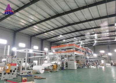 China SSMMS SMMS PP Spunbond Meltblown Composite Nonwoven Fabric production line for sale