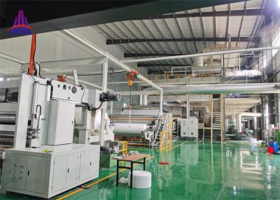 China Strong Tension textile  Fabric SSMMS SMMS Spunbonded Meltblown Production Line Equipment for sale
