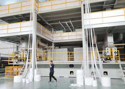 China Máquina no tejida 100gsm 300KW de la tela del polipropileno de Meltblown en venta