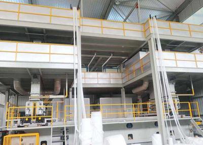 China 4800mm 120gsm Medical Non Woven Fabric Making Line High Speed for sale