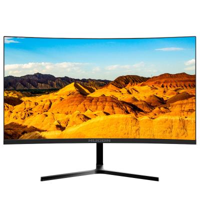 China 1800R 24 Inch Curved PC Monitor 144hz / 180hz FHD 1080P Computer Monitors for sale
