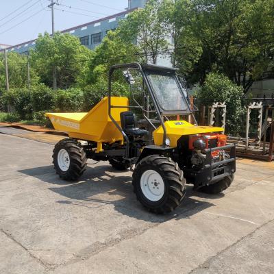 China Terreno de borracha amarelo de Mini Small Tractors For All do trator da trilha à venda